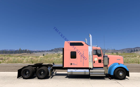 Tumble The Dragon Kenworth W9000 (Digital Image) Digital Image