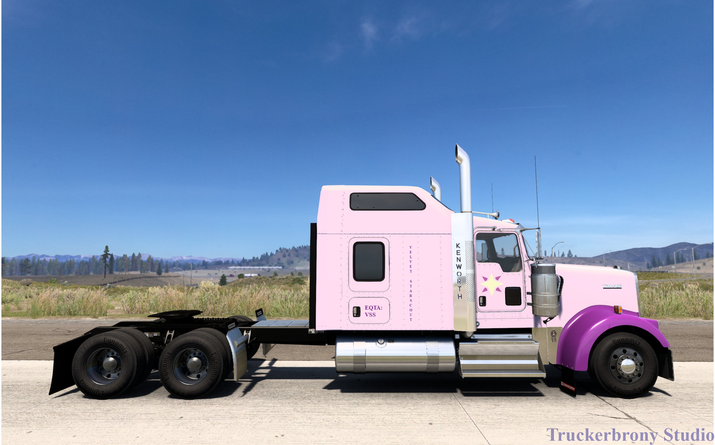 Velvet Starscout Kenworth W9000 (Digital Image)