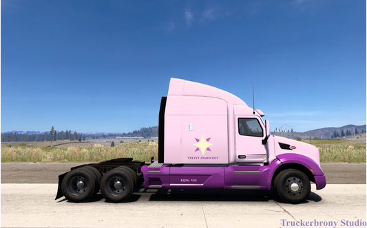 Velvet Starscout Peterbilt 579 (Digital Image)