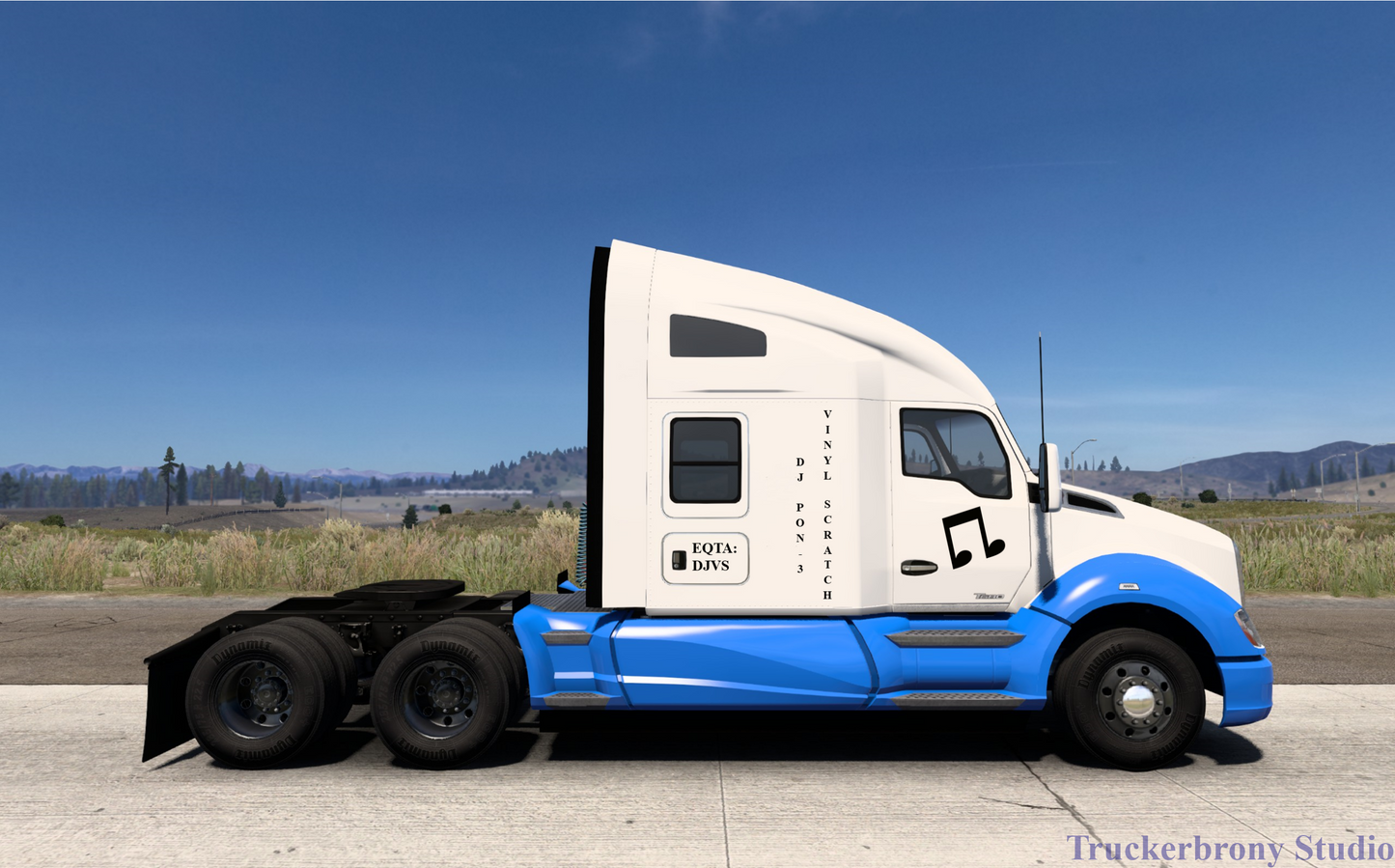 Vinyl Scratch-Dj Pon-3 Kenworth T680 (Digital Image)