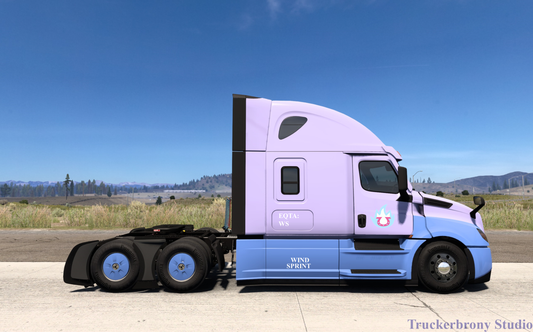 Wind Sprint Freightliner Cascadia (Digital Image)