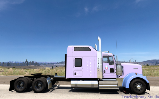 Wind Sprint Kenworth W9000 (Digital Image)