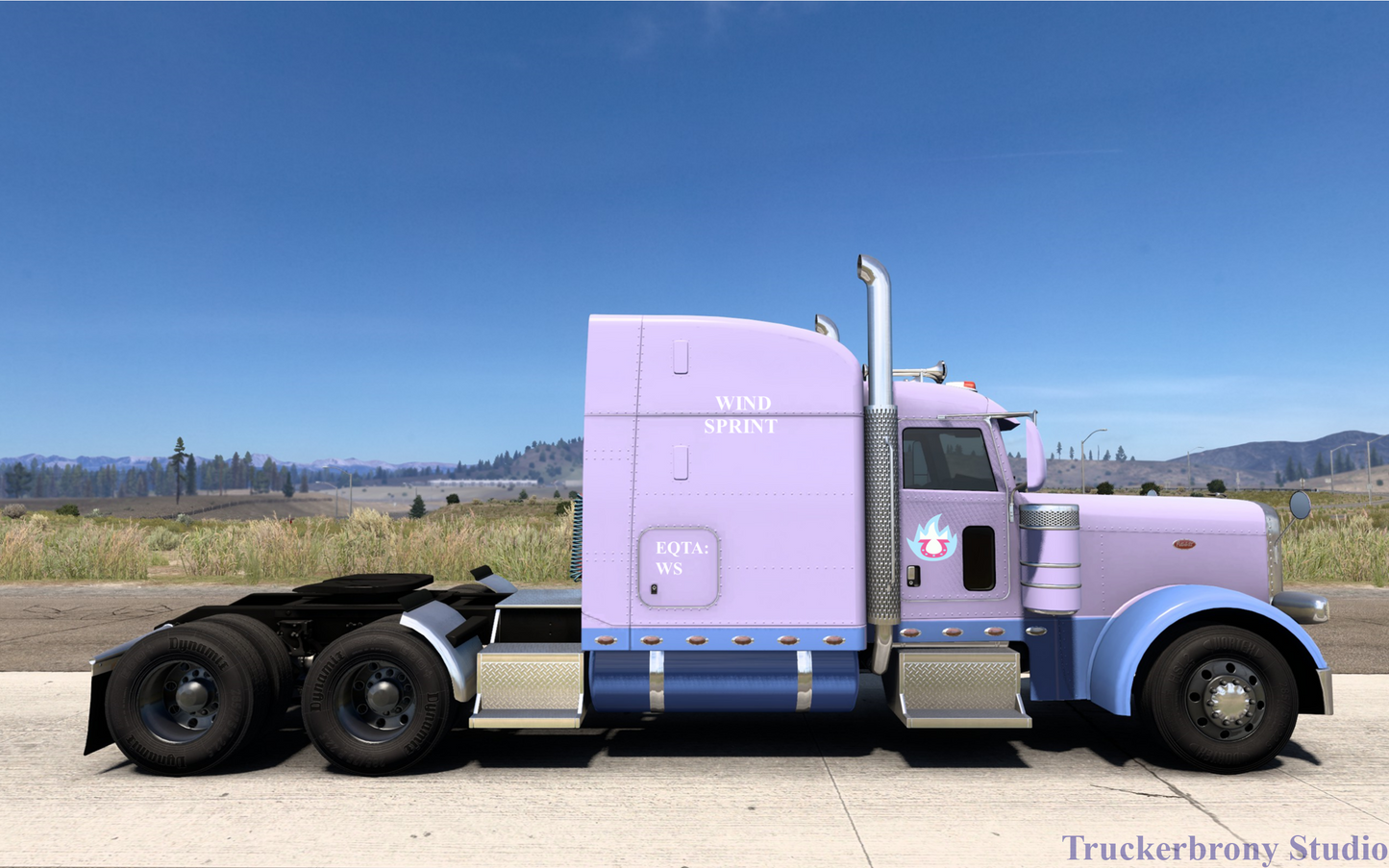 Wind Sprint Peterbilt 389 (Digital Image)