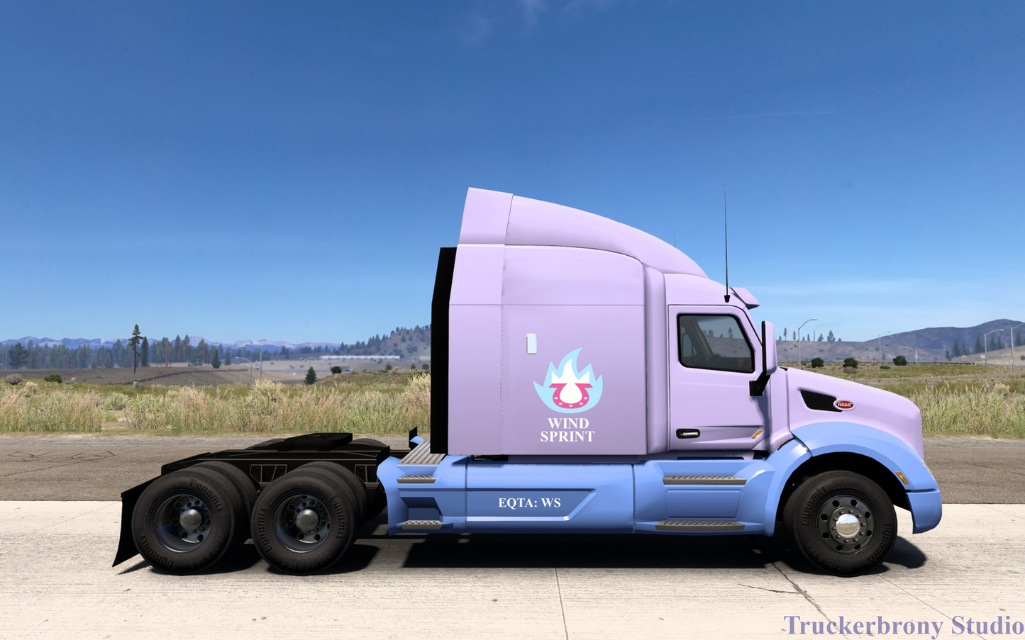 Wind Sprint Peterbilt 579 (Digital Image)