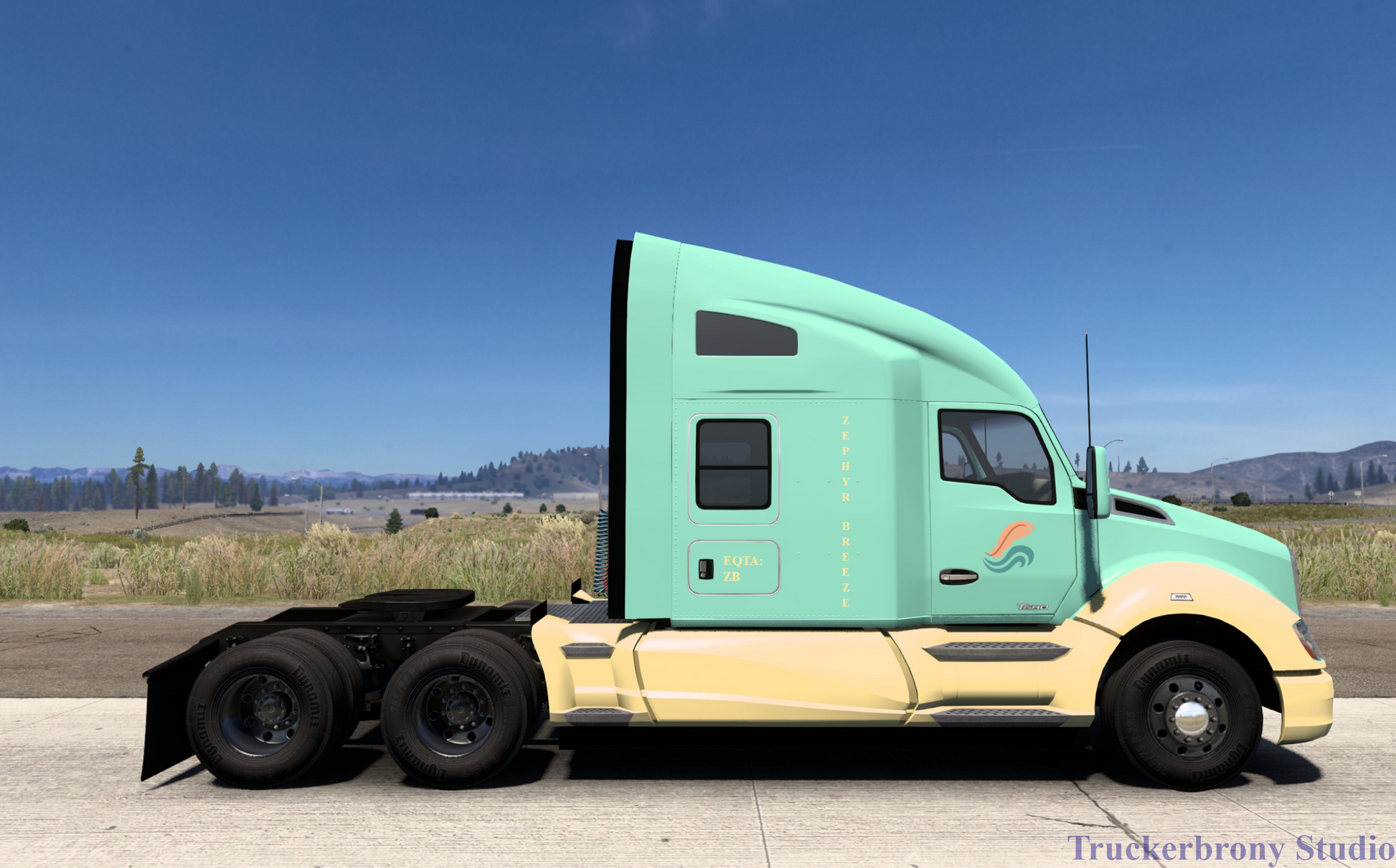 Zephyr Breeze Kenworth T680 (Digital Image)