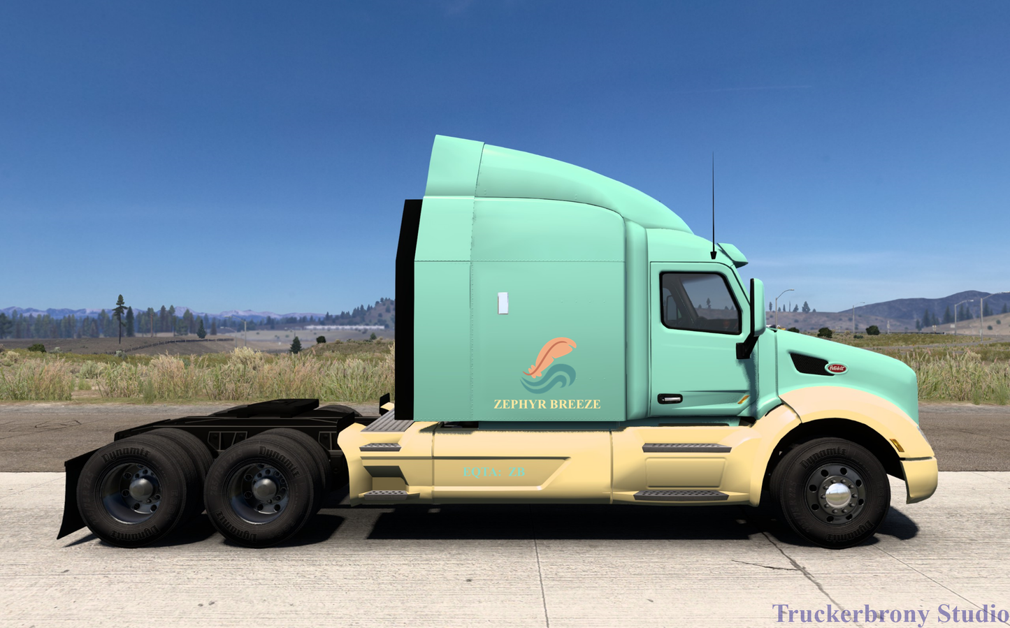 Zephyr Breeze Peterbilt 579 (Digital Image)