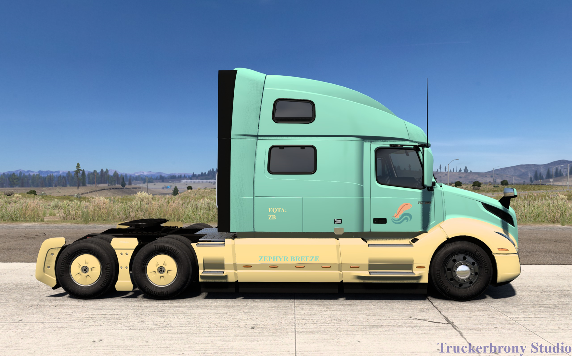 Zephyr Breeze Volvo Vnl (Digital Image)