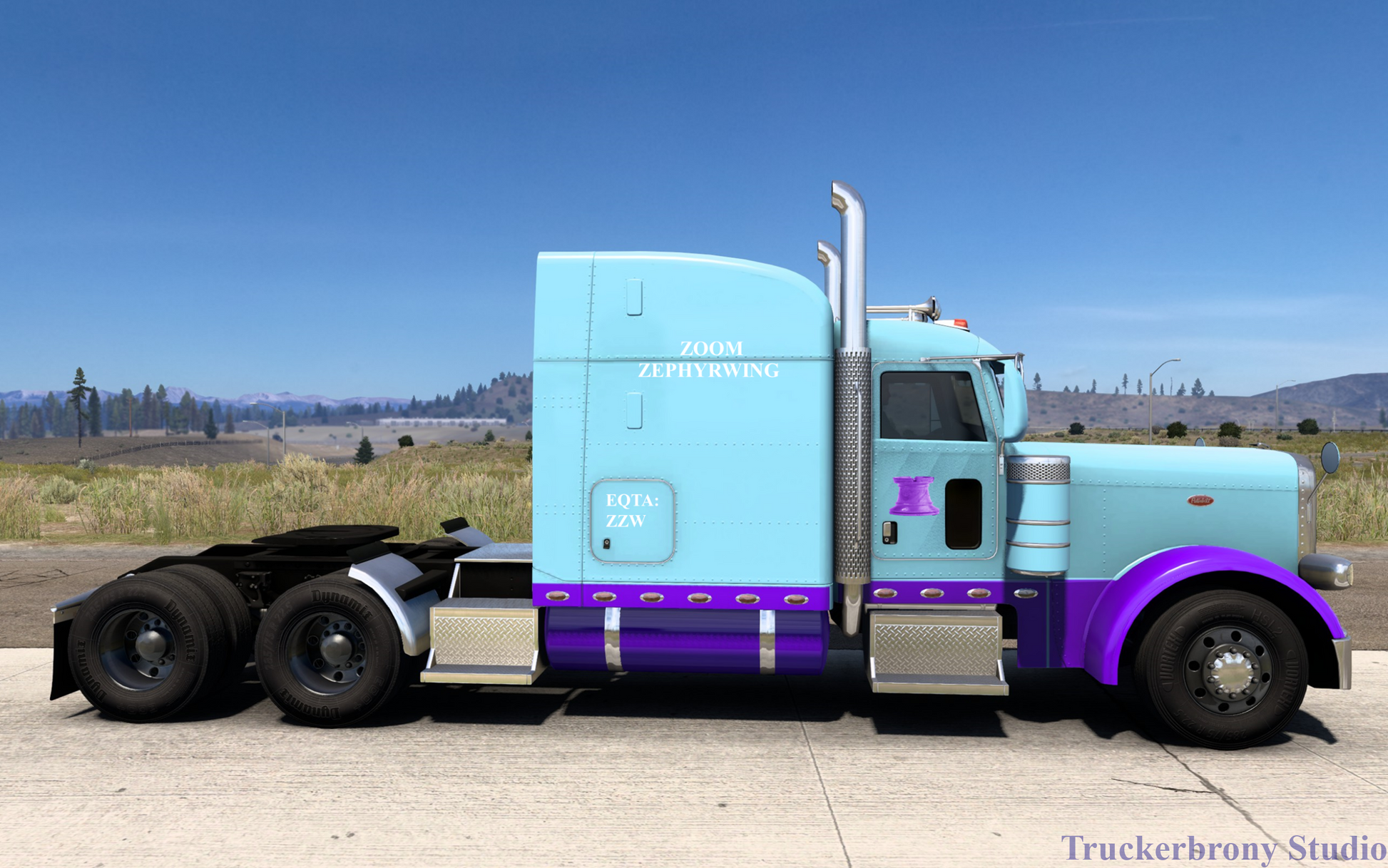 Zoom Zephyrwing Peterbilt 389 (Digital Image)